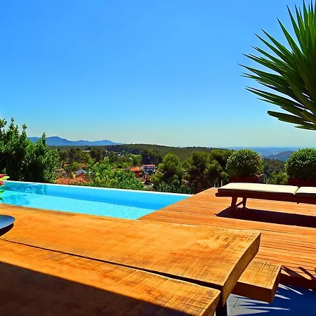 Villa Barcelona Infinity Pool Panoramic Views 펜션